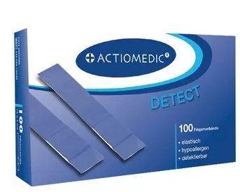 Fingerverband Actiomedic Detect 12 x 2 cm elast.