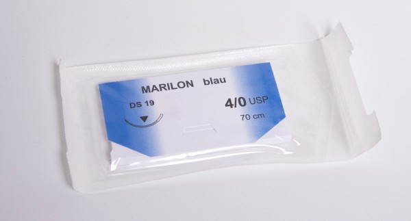 Marilon USP 4/0  70 cm mit Nadel DS 19