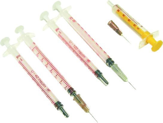 Spritze Insulin Omnifix U40 1ml ohne Kanüle Packung mit 100 Stück, Spritzen, Infusion und Injektion, Unsere Produkte