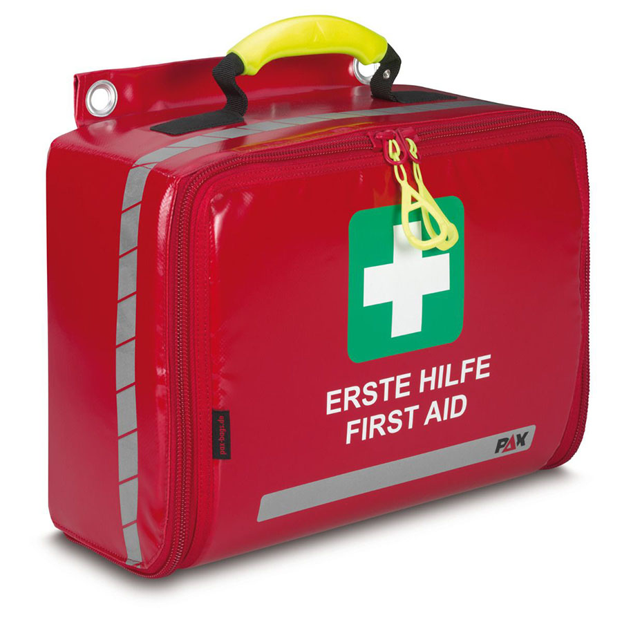 Erste Hilfe Tasche XL Pax-Plan rot 29x37,5x18 cm., 14 Liter, Gewicht: 1,25  kg, Notfalltaschen, Notfalltaschen und Notfallrucksäcke, Unsere Produkte