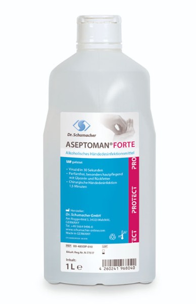 Aseptoman Forte Händedesinfektion 1 Liter
