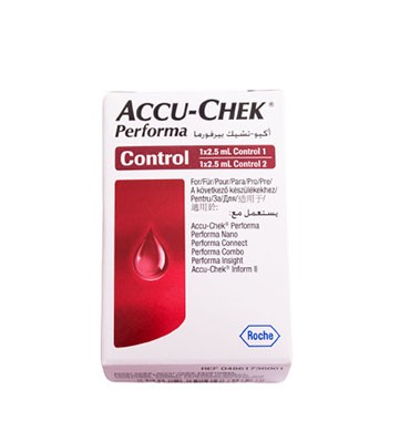 Accu-Chek Performa Kontrolllösung  2 x 2,5 ml