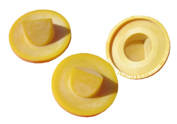 Lippenmembrane für Patientenventil gelb