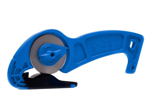 Mini S-CUT QE Notfall - Rettungsmesser blau