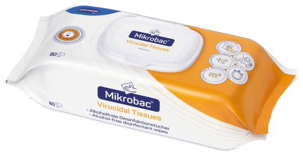 Mikrobac Virucidal Tissues Flow-Pack