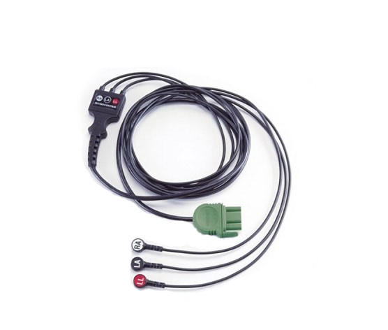 3-poliges EKG Kabel für den Lifepak 1000