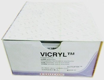 Vicryl RB-1 Plus USP 5/0 violett geflochten