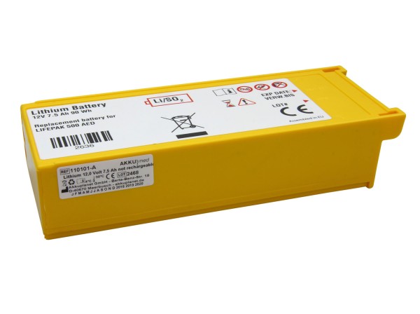 Lithium-Batterie für den LIFEPAK 500