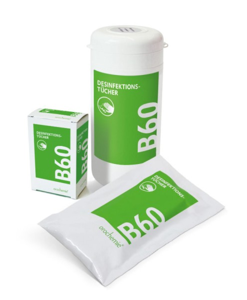 ORO B60 Desinfektionstücher Dose à 110 Tücher