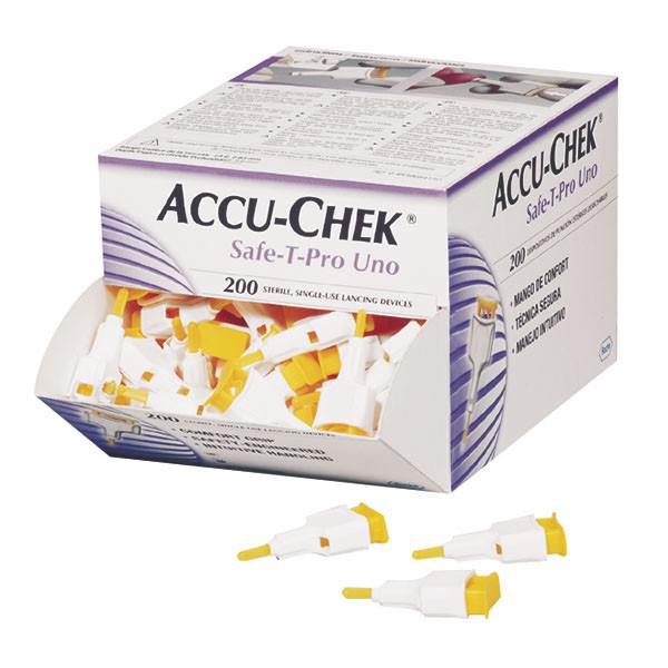 Accu-Chek Safe-T-Pro Uno Einmalstechhilfen